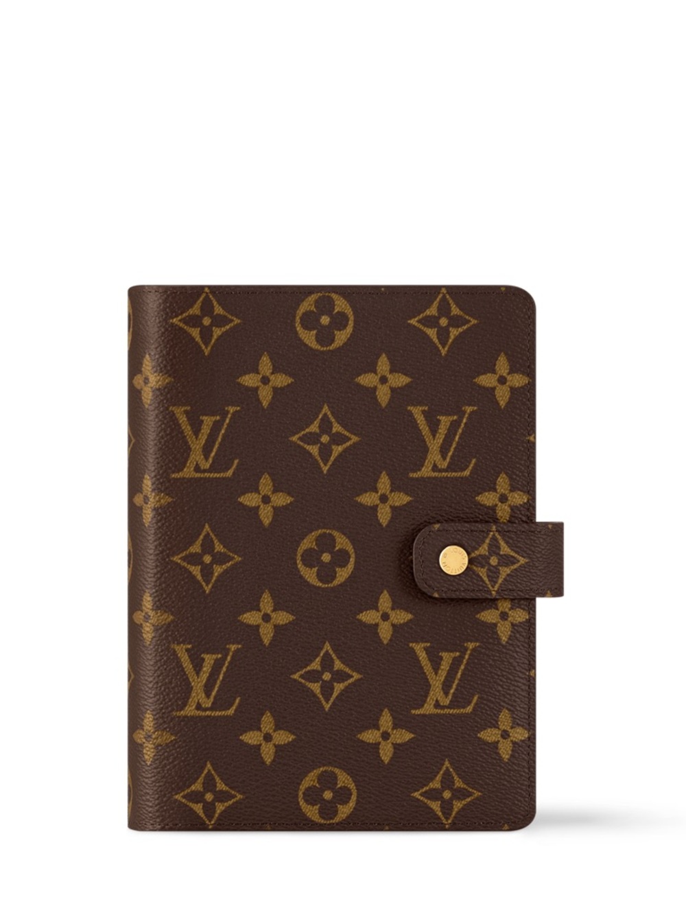 Louis Vuitton Medium Monogram Canvas Tablet Case in Brown and Gold